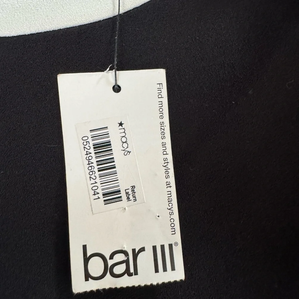 Bar III Monochrome Sleeveless Dress - Picture 6 of 6